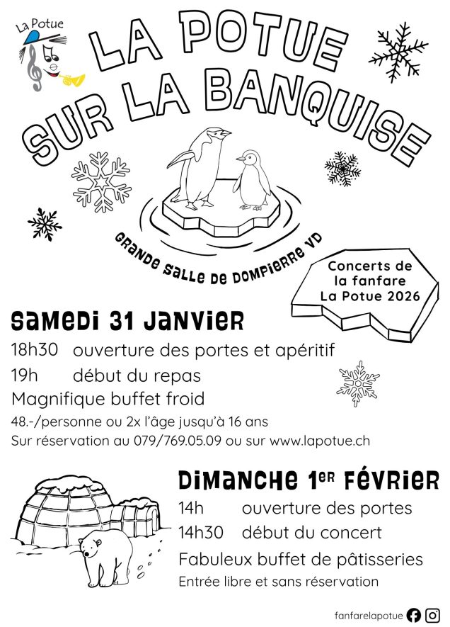 LA POTUE SUR LA BANQUISE